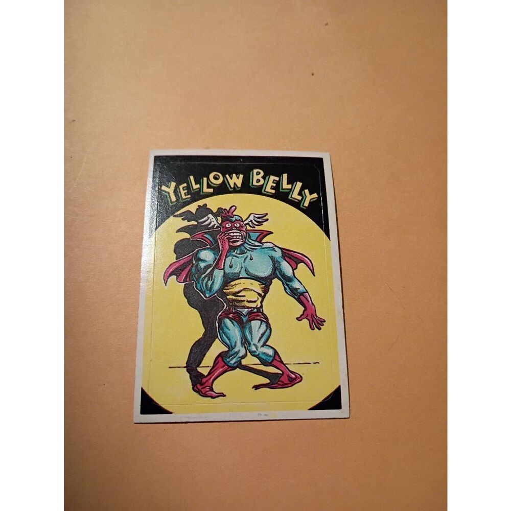 1983 General Mills Zero Heroes Trading Card Sticker Card Vintage #25